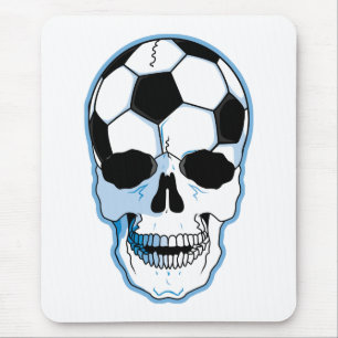 Soccer Skull Mouse Mat