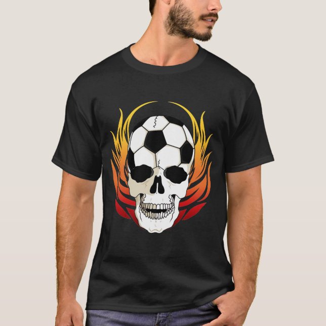 Soccer Skull t-shirt (Front)