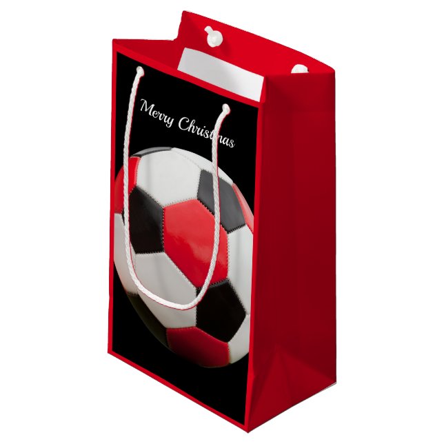 Soccer Soccer Ball gift bag (Front Angled)
