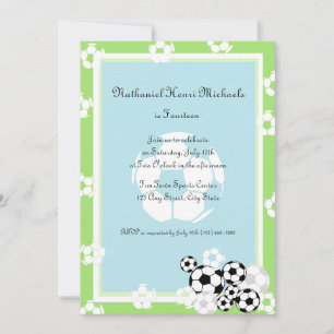 Soccer Social Invitation