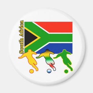 Soccer South Africa Magnet