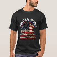 Soccer Spirit USA, American Flag Vintage Ball