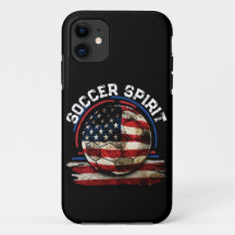 Soccer Spirit USA, Football Sports American Flag