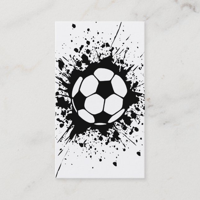 soccer splatz business card (Front)