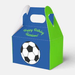 Soccer Sports Birthday Party Favour Box