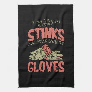 Soccer Sports Gift Tea Towel