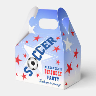Soccer Star Birthday Party Favour Box