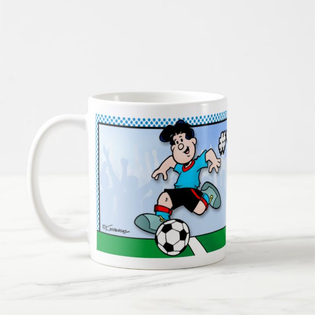 Soccer Star Coffee Mug (Left)