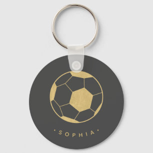 Soccer Star Key Ring