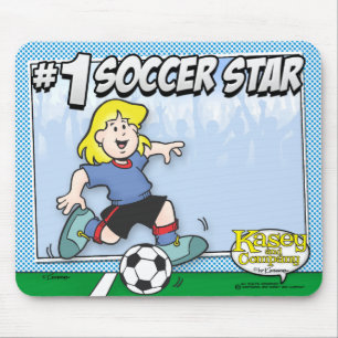Soccer Star Mouse Mat
