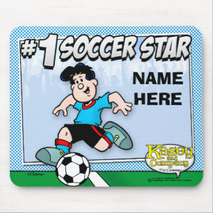 Soccer Star Mouse Mat