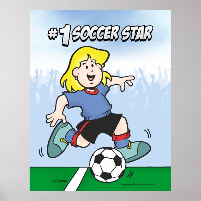 Soccer Star Poster (Front)