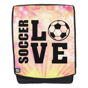 Soccer Stars, Soccer Love Backpack