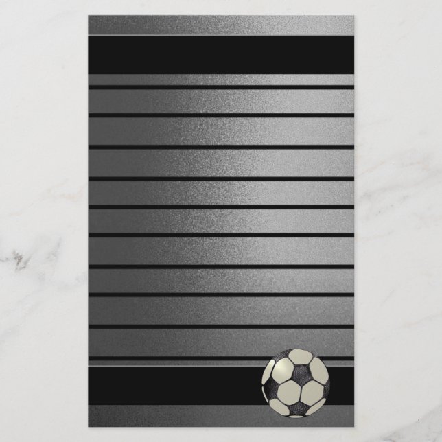Soccer Stationary-Design 2 Stationery (Front)