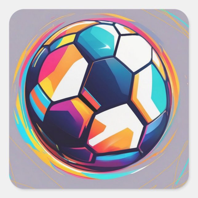 Soccer sticker (Front)