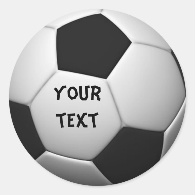 soccer sticker (Front)