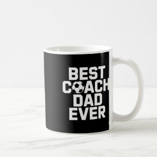 Soccer Teaching Star Best Coach Dad Ever Coffee Mug
