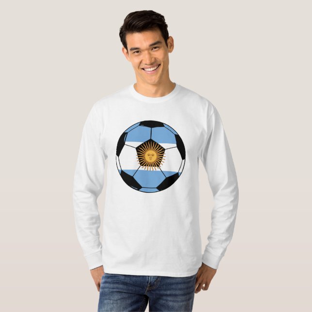 Soccer Team Argentina T-Shirt (Front Full)