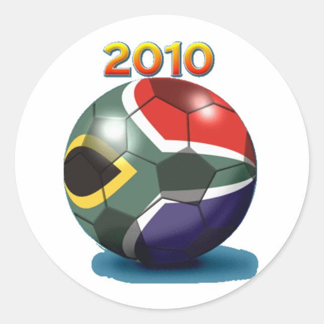 Soccer Team Gear Classic Round Sticker (Front)
