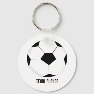 Soccer - Team Player Key Ring