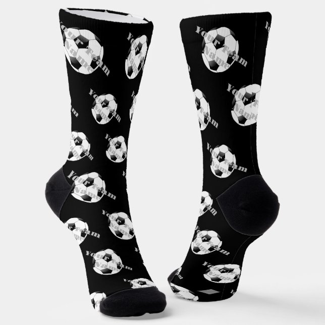 Soccer Team Spirit Socks HAMbyWG (Angled)