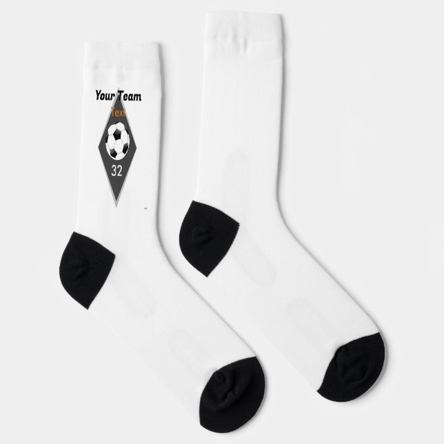 Soccer Team Spirit Socks HAMbyWG (Right)