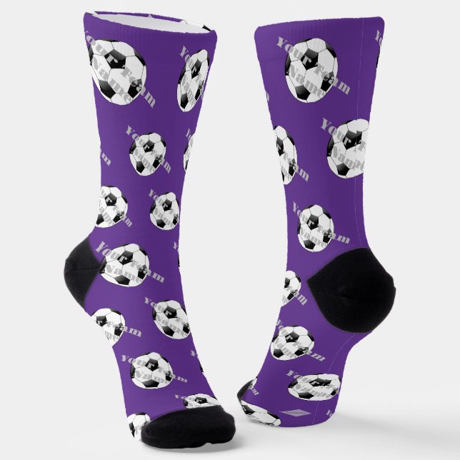 Soccer Team Spirit Socks HAMbyWG (Angled)