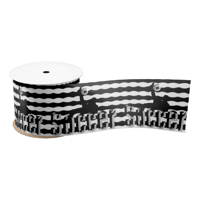 Soccer The Game, Satin Ribbon (Spool)