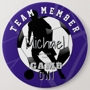 Soccer Theme Button HAMbyWG