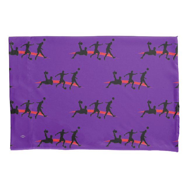 Soccer Theme Pillow Cases HAMbyWG (Front)