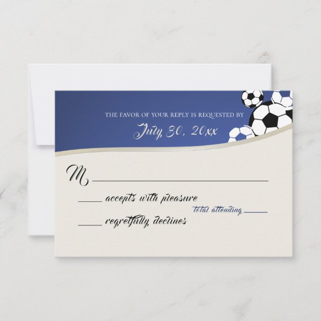 Soccer Theme Response Card (Front)