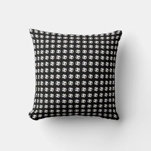 Soccer Themed Throw Pillow