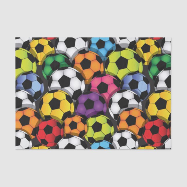 Soccer Tissue Tissue Paper (Front)