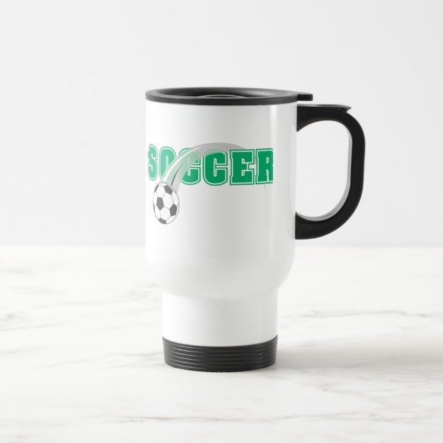 Soccer Travel Mug (Right)