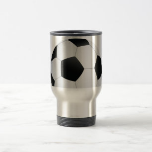 soccer travel mug