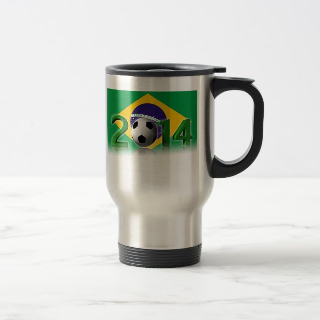 Soccer Travel Mug (Right)