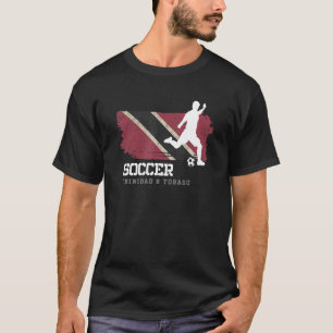 Soccer Trinidad & Tobago Flag Football Team Soccer T-Shirt