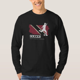 Soccer Trinidad & Tobago Flag Football Team Soccer T-Shirt