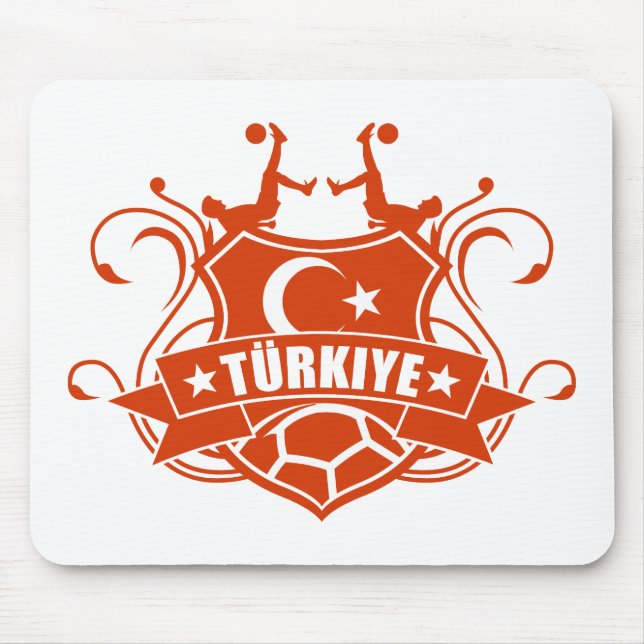 soccer TURKEY Mouse Mat (Front)