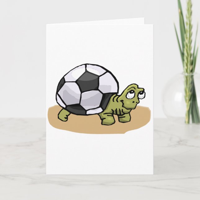 Soccer (Turtle) Holiday Card (Front)