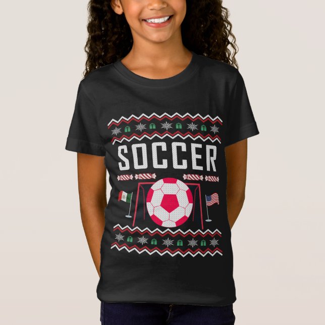 Soccer Ugly Christmas Sweater (Front)