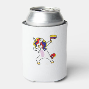 Soccer Unicorn Colombia Jersey Design Colombian Fo Can Cooler