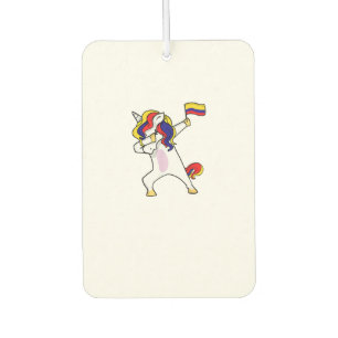 Soccer Unicorn Colombia Jersey Design Colombian Fo Car Air Freshener
