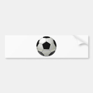 Soccer Unique Artwork Bumper Sticker