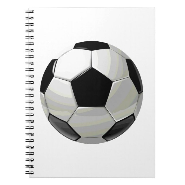 Soccer Unique Artwork Notebook (Front)