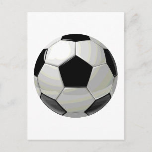 Soccer Unique Artwork Postcard