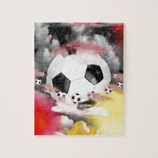 Soccer Universe Graphic Design Jigsaw Puzzle