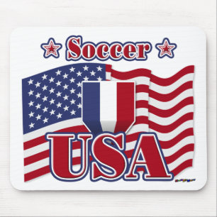 Soccer USA Mouse Mat