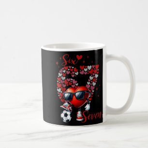 Soccer Valentine 6 7 Meme Funny Heart Sungles Cool Coffee Mug