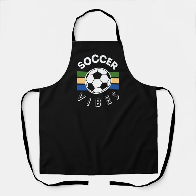 Soccer Vibes Apron (Front)